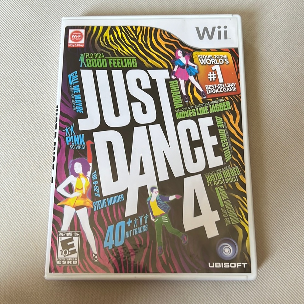 Wii Just Dance 4 Complete Game